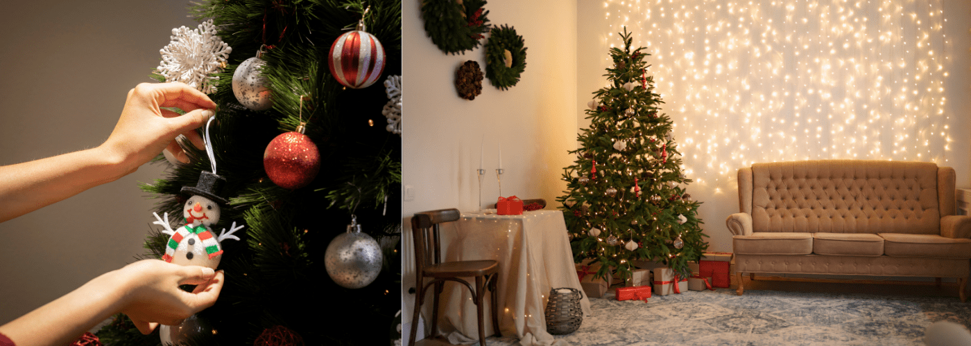 Transforming Holidays with Casa Living's Christmas Tree Setup Service