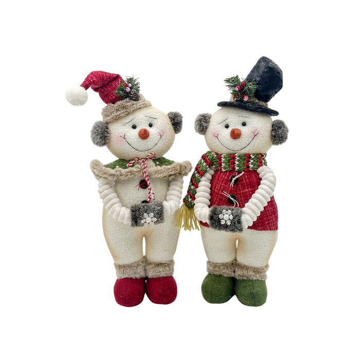 Casa Living Christmas Snowman Standing (2 Assorted)
