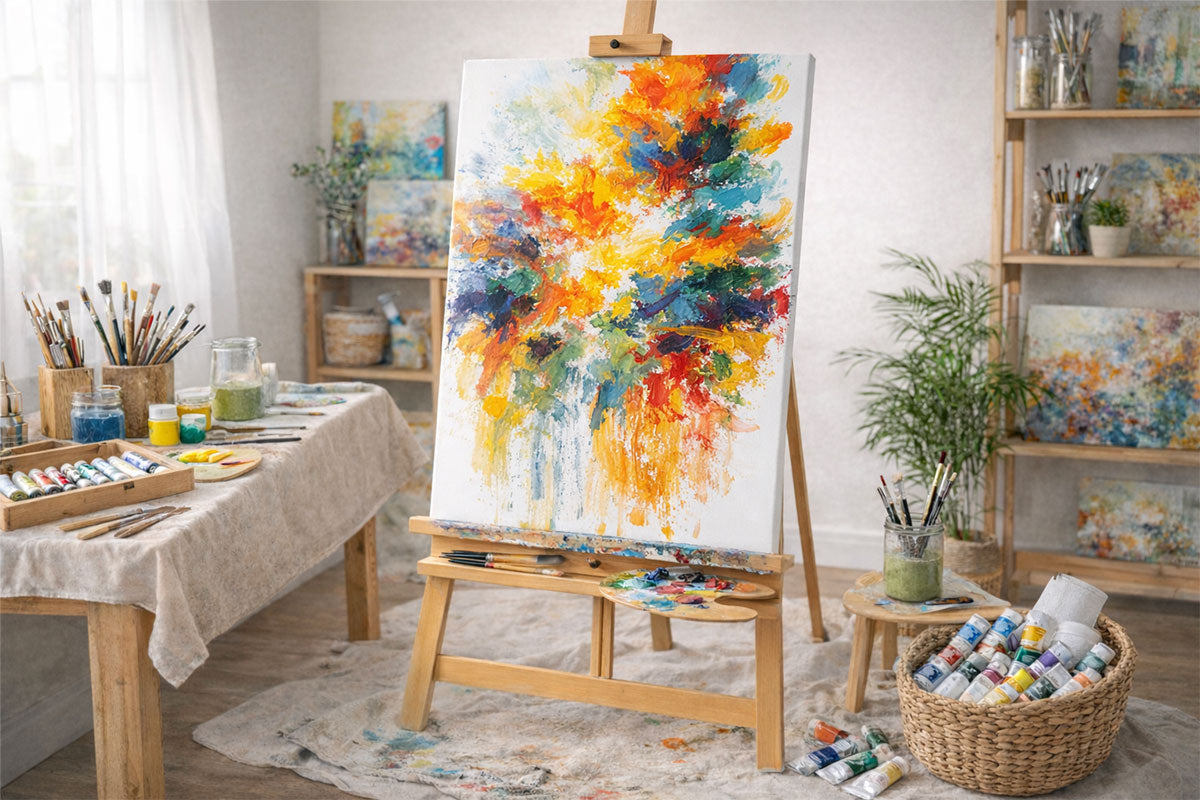 A Beginner’s Guide to Canvas Painting: Everything You Need to Start
