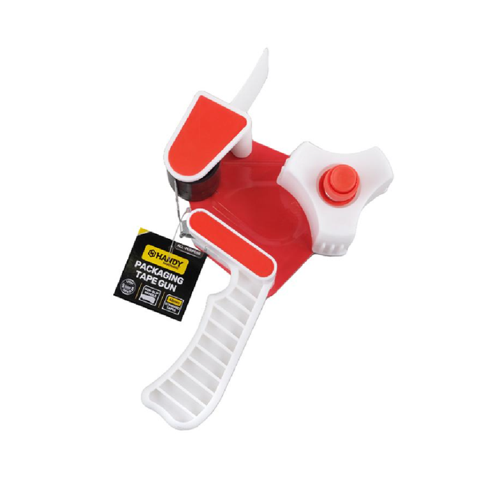 Tape Dispenser Red & White (Fits Packaging Tape up 48mm Wide)