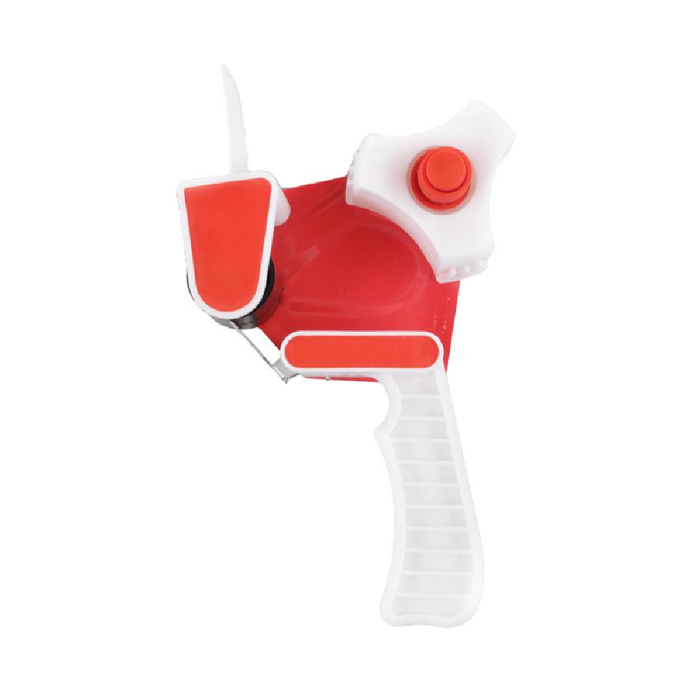 Tape Dispenser Red & White (Fits Packaging Tape up 48mm Wide)