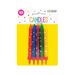 10 Printed Star Candles