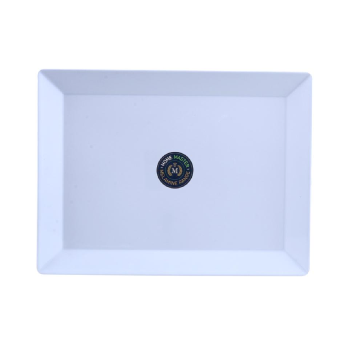 Melamine Platter Tray Rectangular 40cm × 30cm × 2.5cm - White
