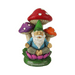 12cm Gnomaste Gnome Triple Mushroom | Gnome and Bird Figurines by Casaliving&nbsp;