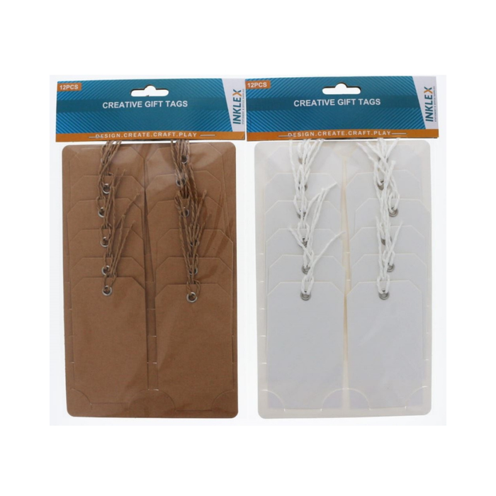 Creative Gift Tags - 12pcs