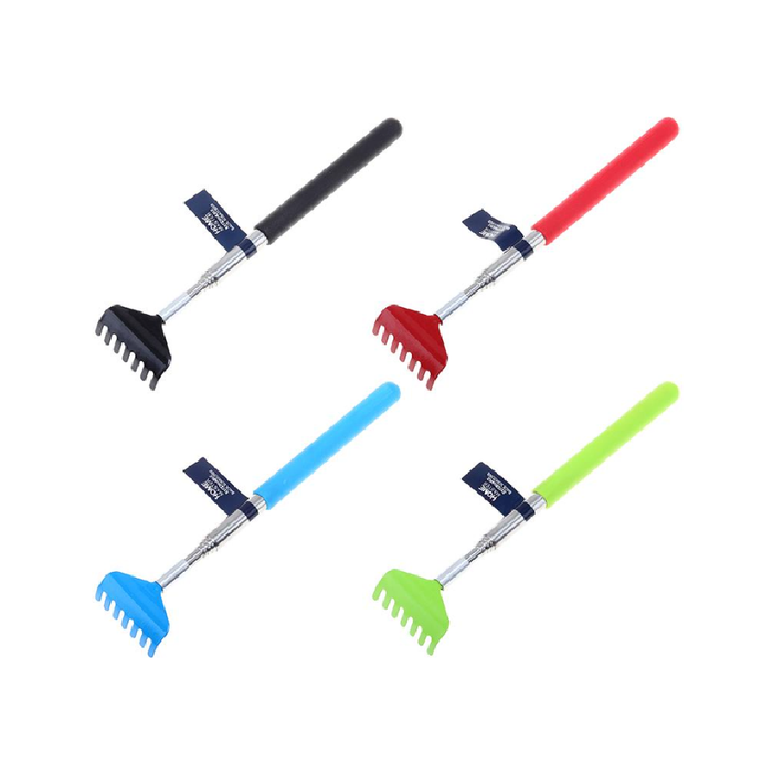 Back Scratcher 5 Assorted Colours Extendable from 18cm to 54cm