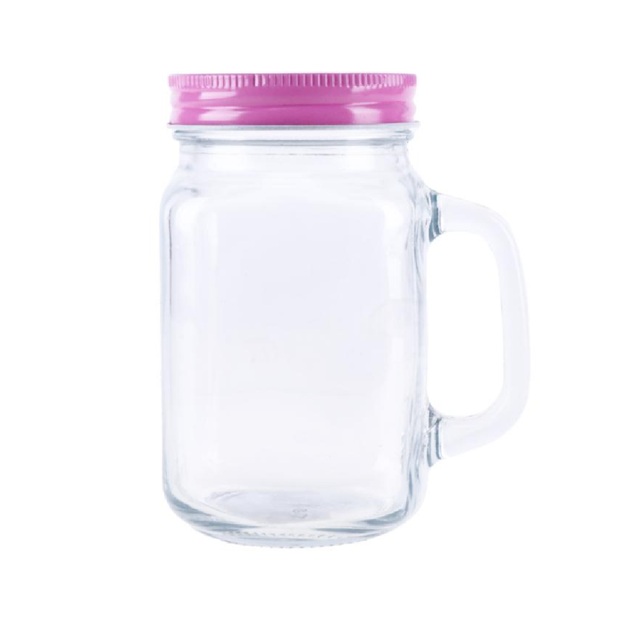 Mason Jar with Lid 450mL