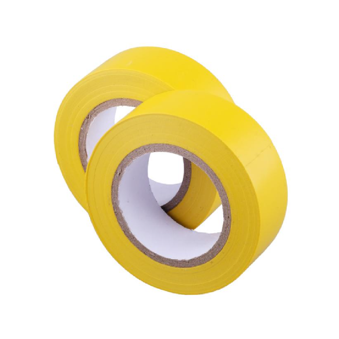 Tape Electrical Tape 4 Assorted Colours (Green, Yellow, Blue & Red) 18mm × 15m 2pk