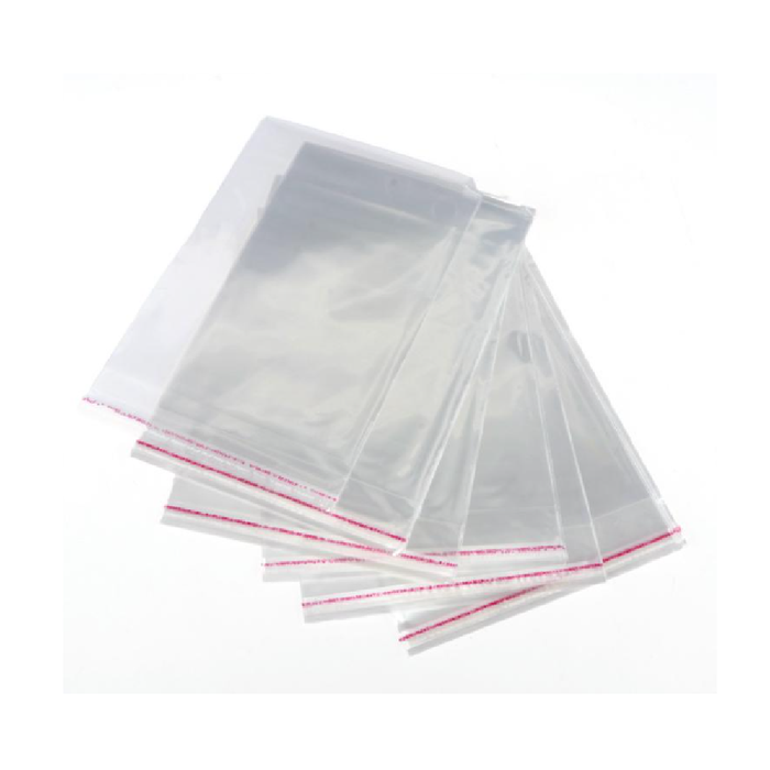 Premium Peel & Seal Cellophane Bags - 15cm × 23cm 50pk