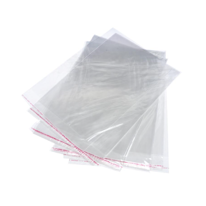 Premium Peel & Seal Cellophane Bags - 22cm × 33cm 20pk