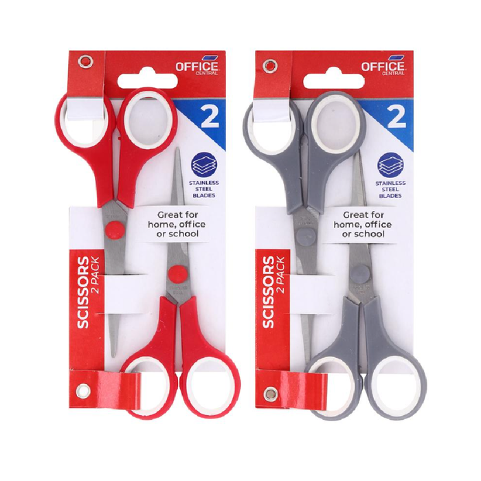 Scissors Stainless Steel Blade 14cm 2pk