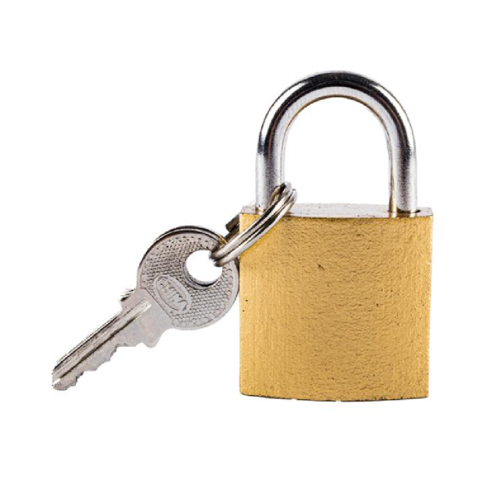 Padlock Keyed Alike 37mm Includes 2 Keys Per Lock 3pk