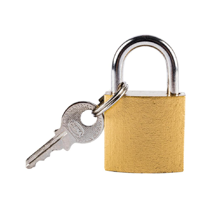 Padlock Keyed Alike 30mm Includes 2 Keys Per Lock 2-Pack