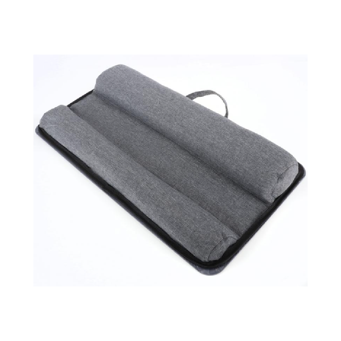 Cushioned Laptop Desk with Mouse Pad- Grey 30cm × 53cm