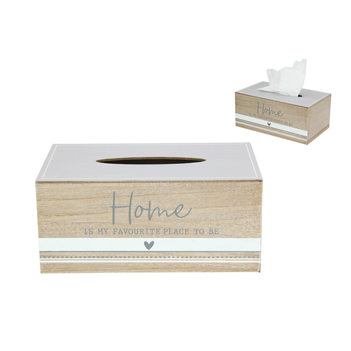 25cm White and Brown Tissue Box with Home Design | Living room decorations by Casaliving
