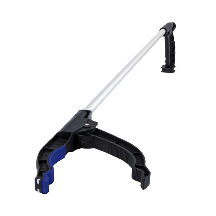 Pick Up Tool With Magnet 760mm Handle With Rotatable Head Blue