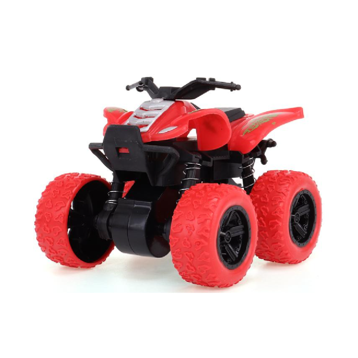 Friction Quad Bike 8.5cm × 8cm × 7.5cm Red, Green, Purple, Orange