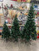 Multiple height options for snow-tipped Christmas tree
