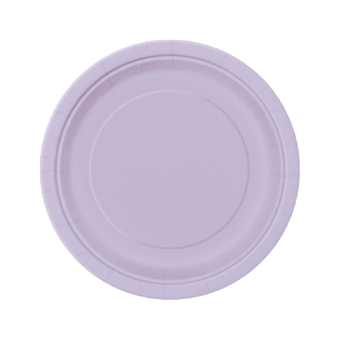 Lavender 8 × 18cm (7") Paper Plates