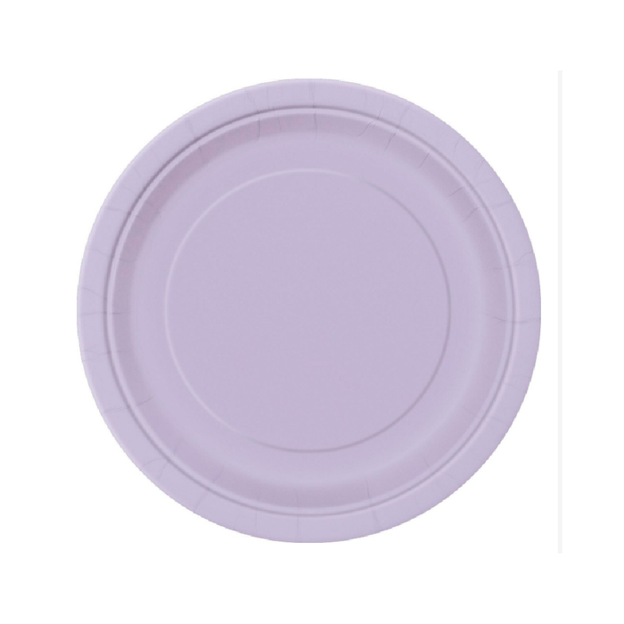Lavender 8 × 23cm (9") Paper Plates