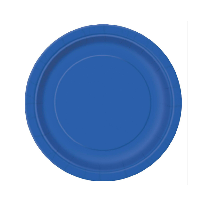 Royal Blue 8 × 18cm (7") Paper Plates