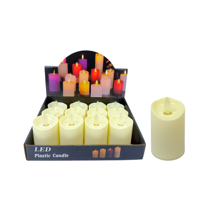LED Swing Candle - 7cm - Plain