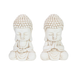 34cm Cream Garden Buddha - Buddha Statues by Casaliving&nbsp;