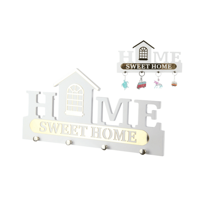 34cm Home Sweet Home Hanging Key Pack | Living room decorations by Casaliving