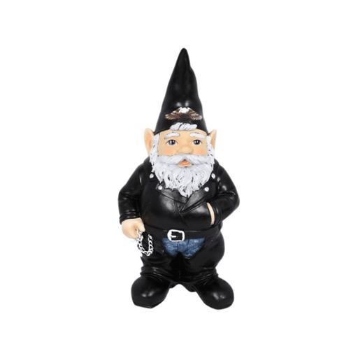 35cm Biker Gnome | Gnome and Bird Figurines by Casaliving&nbsp;