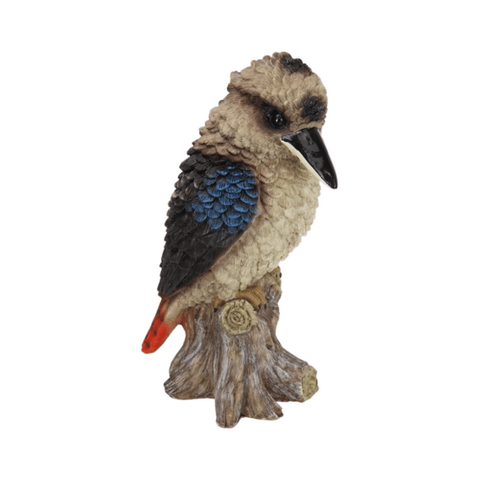 35cm Sitting Kookaburra on Branch | Living room decorations by Casaliving