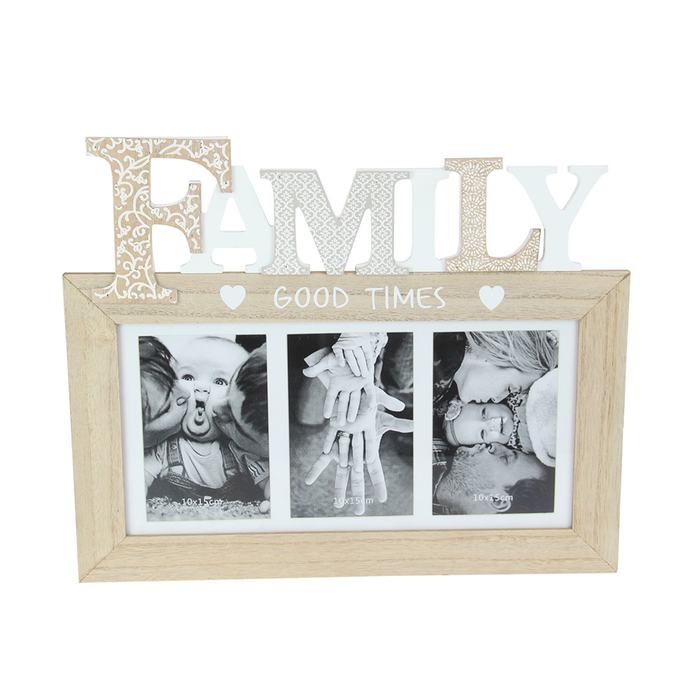 40x32cm Triple Family Frame/Wall Hanger | Living room decorations by Casaliving