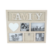 40x34cm MDF Family Collage Frame | Living room decorations by Casaliving