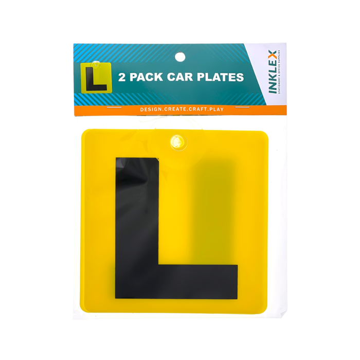 Suction Plates - Large 2pcs - Yellow