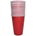 High-quality red disposable cups for Australian parties
Classic American-style red plastic cup 16oz
