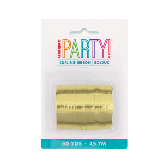 Curling Ribbon 457m (500yds) Gold