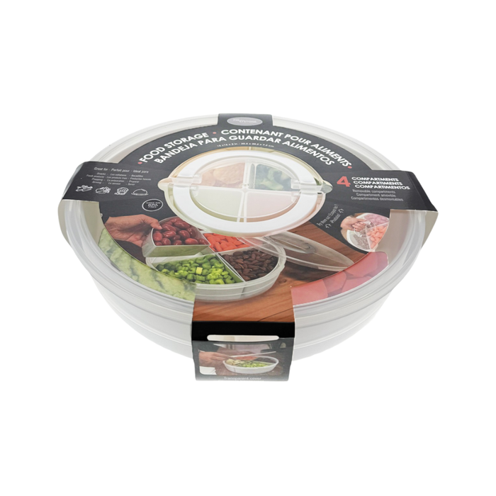 Food Storage Container - 4 Compartments