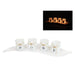 50cm MDF Leaf Tray W/Home Motif Candles -Home Candles and Oil Burners by Casaliving&nbsp;
