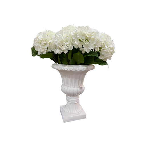 Casa Living Garden URN-Traditional Style White 51 CM - Casa Living