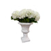 Garden URN-Traditional Style White 51 CM - Vases by Casa Living