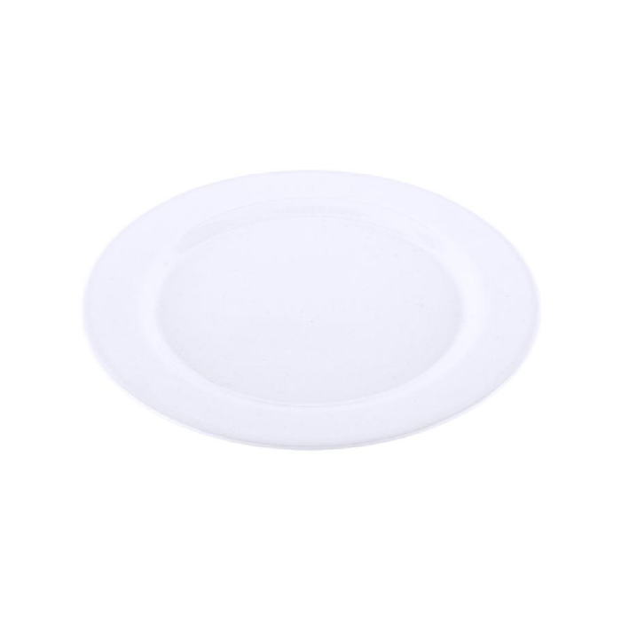 Melamine Plate Round Ø25cm × 1.9cm(h) - White