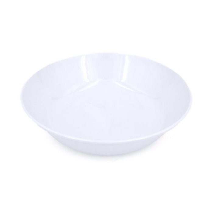Melamine Bowl Round Ø20cm × 5cm(h) - White