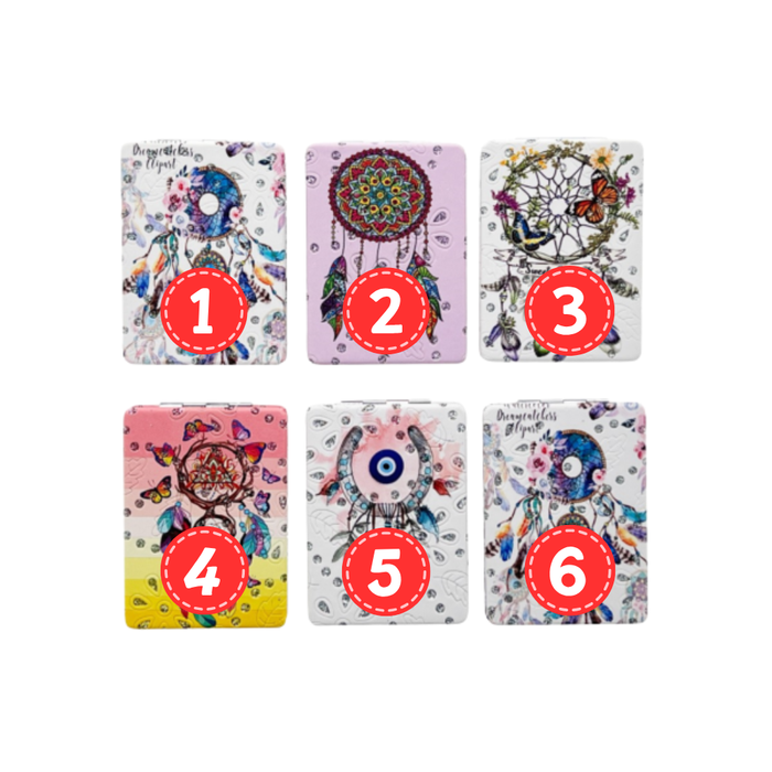 Pocket Mirror - Square - Assorted Designs