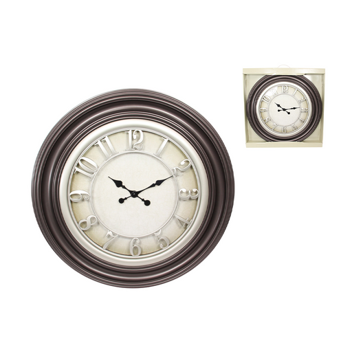 66cm Antique Decor Clock (Window Box)| Clocks and Wall clocks by Casaliving&nbsp;