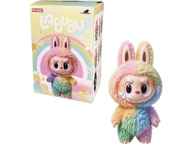 Labubu Rainbow Into the Wild V4 – Lafufu Limited Edition Designer Art Collectible Figure