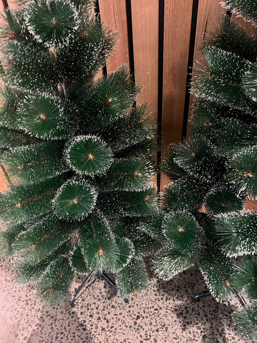 Full and lush snow flocked tree – Christmas décor Australia