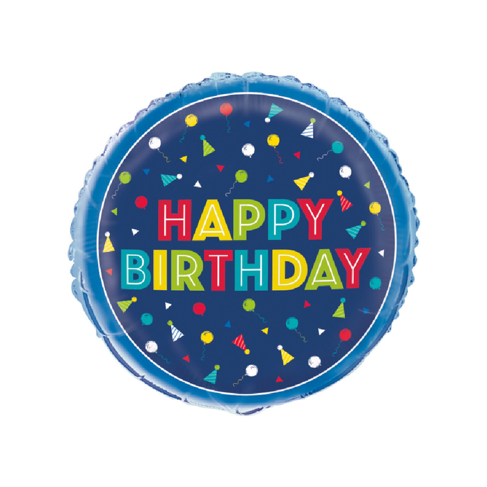 Peppy Birthday 45cm (18") Foil Balloon - Packaged