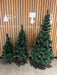 Snow-tipped artificial Christmas tree 6ft – white flocked branches