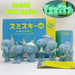 Smiski Bath Series figure glowing in the dark bathroom – Japanese collectible toy

