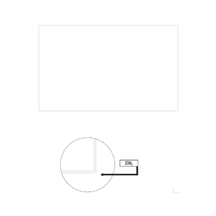 A4 Craft Paper 230g 50pages White