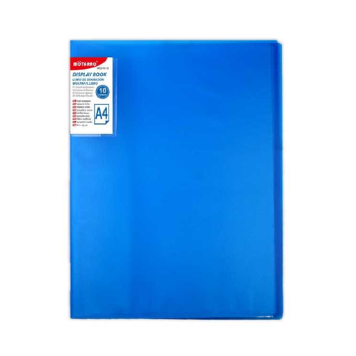 A4 Display Book 10pages Assorted Color